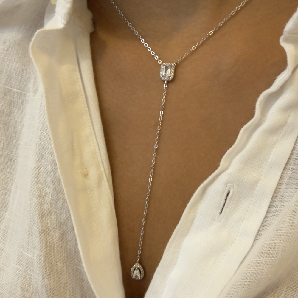 שרשרת מרשימה ויפה. עשויה מכסף אמיתי SILVER 925 . איכותית ועמידה